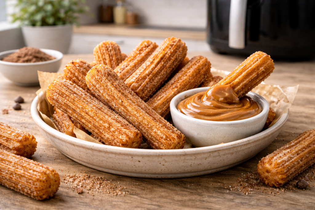 Churros na Air Fryer