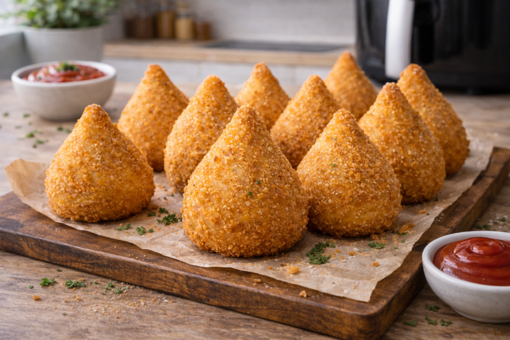 Coxinha na Air Fryer​