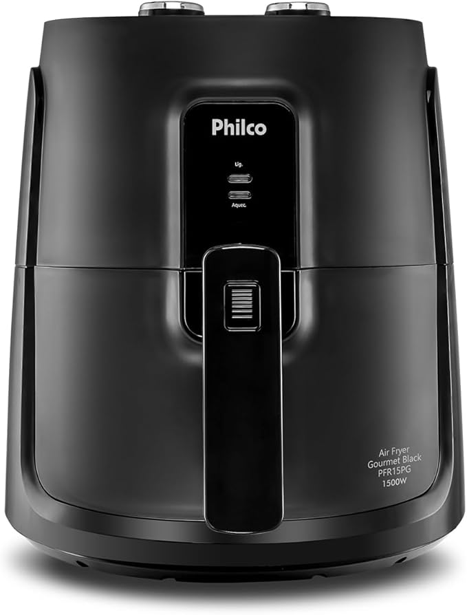 Fritadeira Air Fryer Gourmet Philco 4,4 Litros 1500w Preto Pfr15pg