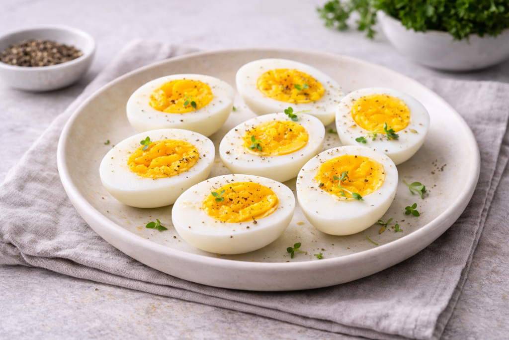 Ovo cozido na Air Fryer​